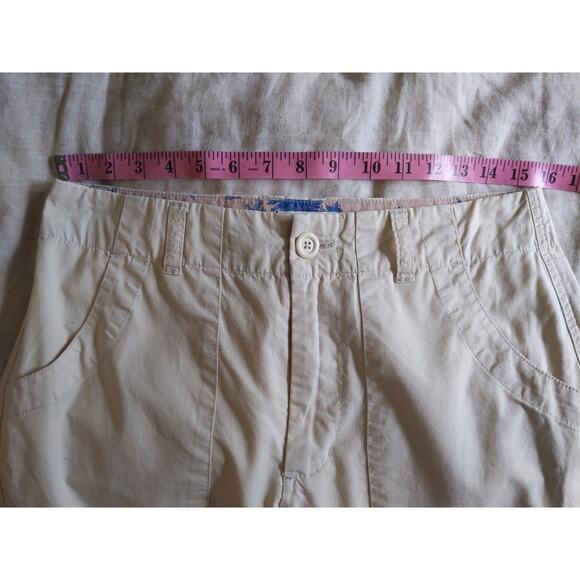 SUNDANCE Women's Khaki Chino Pants P6 Cotton Casual Preppy Neutral - Picture 8 of 10